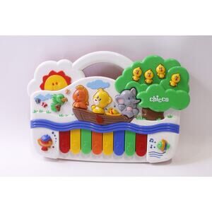 Chicco, Piano, Medium, Activity Toy, Musical, Colorful, Vintage ~ 251210-WH 1334